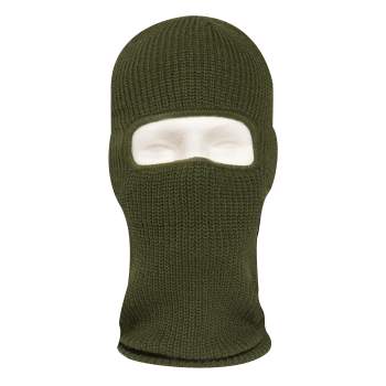 Rothco Fine Knit One Hole Facemask, one hole face mask, one hole facemask, balaclava, one hole balaclava, winter gear, face mask, facemask, cold weather face mask, cold weather gear, cold weather one hole facemask, face mask for winter, winter facemask, winter face mask