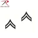 Rothco Corporal Polished Insignia, corporal, corporal insignia, insignia, corporal pin, pin