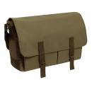 Rothco's Deluxe Vintage Canvas Messenger Bag, messenger bags for men, canvas messenger bag, messenger bag, courier bag, courier, messenger handbag, messenger purse, bag, school bag, travel bag, courier, kit, travel, durable bag, canvas bag, cotton bag