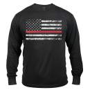 rothco red thin line flag t-shirt, red thin line, red line line t shirt, red thin line flag shirt, thin red line firefighter, thin red line flag, thin red line shirt, thin red line t-shirt, thin red line t shirt, fire fighter shirt, firefighter shirt, firefighter t shirt, firefighter shirt, firefighter support, long sleeve, sleeve