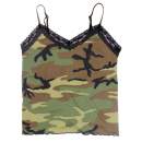 camisole, camo camisole, tank top, camo tank top, womens camo tank top, camouflage tank top, camouflage camisole, lace tank top