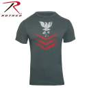 Vintage military t-shirt,graphic t-shirt,Rothco military print t-shirts- military tee shirts,NAVAL RANK,