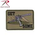 Rothco Get Some Patch, Hook Backing, hook and loop, get some, airsoft patch, patches, morale patch, rothco, wholesale patches, airsoft patches, tactical airsoft patches, military morale patches, military velcro patches, funny morale patches, tactical patches, 