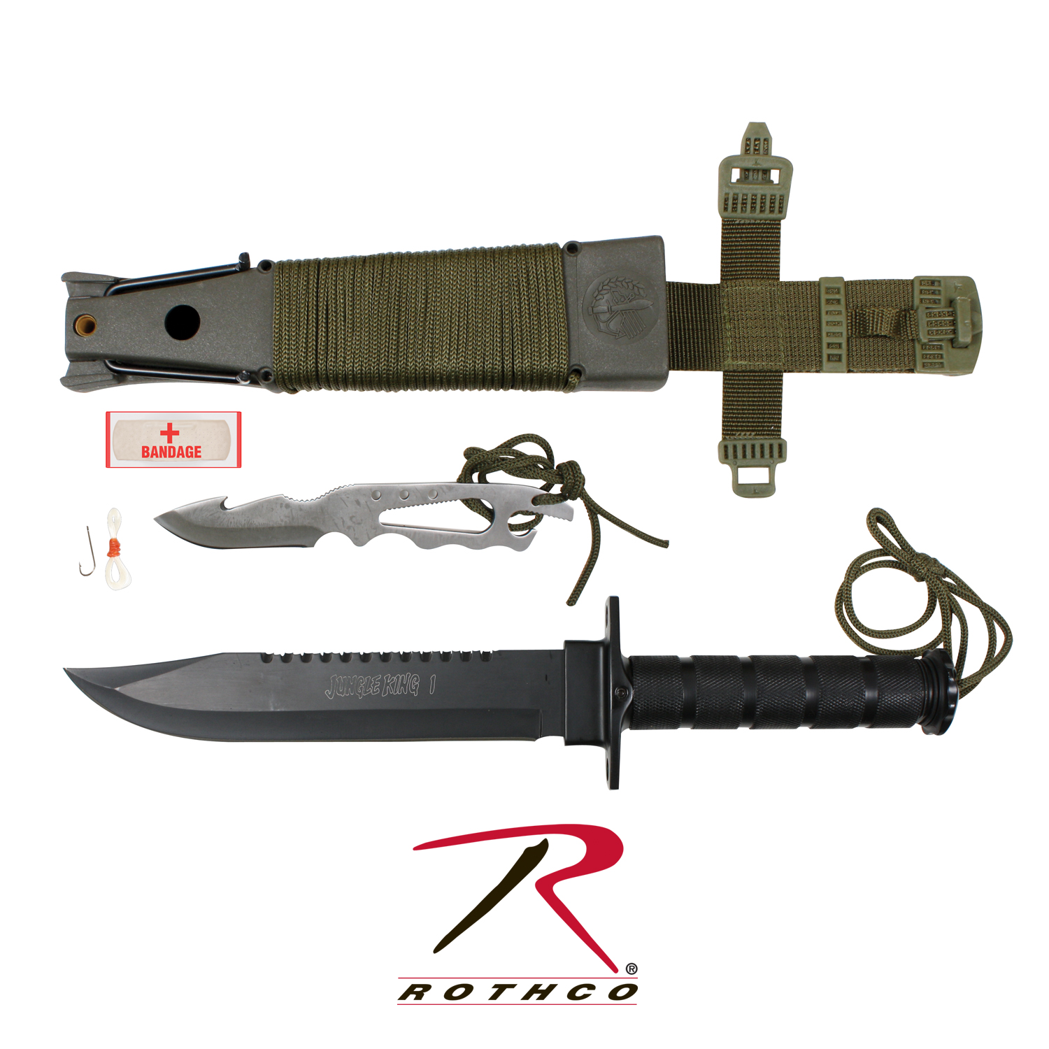 betaAmazon Rothco Deluxe Jungle Survival Kit Knife