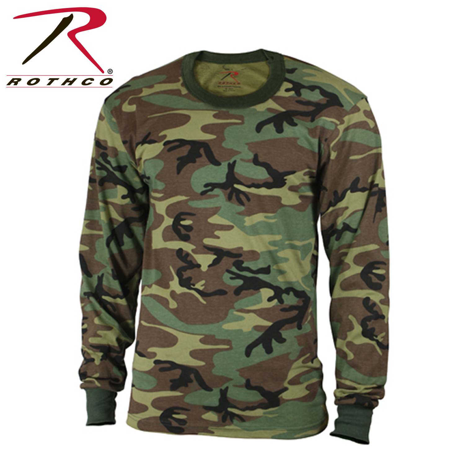 Woodland Camouflage Kids Hooded Sweatshirt Camo Hoodie Rothco 6490