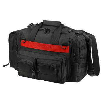 thin red line, thin red line concealed carry bag, concealed carry bag, concealed carry shoulder bag, thin red line products, thin blue line, tactical bag, tactical duffle bag, tactical shoulder bag, cc bag, firefighters, fire department, tactical concealed carry bag, tactical duffle bag  