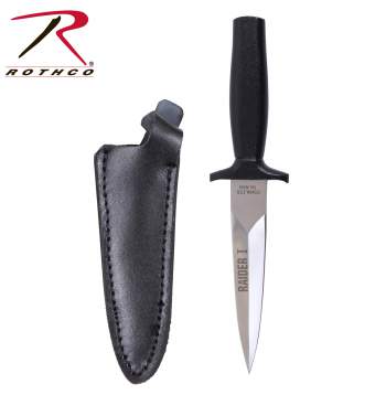 Raider Boot Knife I,boot knife,boot knives,knife,knives,stainless steel blade,black boot knife,zombie,zombies, rothco knife, rothco knives