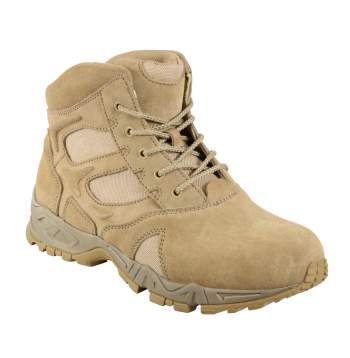 forced entry boot,tactical boots,military tactical boot,tactical army boots,military boot,SWAT Boot,Swat tactical boots,combat boots,side zipper,steel shank,moisture wicking boot,deployment boot,rothco boot,boots,army boots,desert tan boots,desert tan army boot, tan combat boots                                        