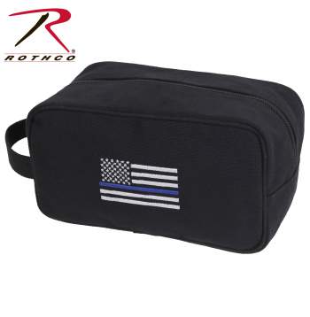 Betaamazon Rothco Thin Blue Line Canvas Travel Kit