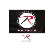 Rothco Banner 2' High X 3' Wide, rothco banner, vinyl, banner, banners, hemmed, black grommets
