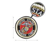 patch, us marine patches, usmc, patches, military patches, army patches, round patch, u.s.m.c patch, u.s.m.c patches, 