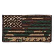 Rothco Brand US Flag Patch, Flag Patch, US Patch, Hook and Loop Flag Patch, Patriotic Patches, Hook Patches, US Flag, Camo US Flag, Hook and Loop Patch, American Flag Patch