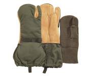 gloves, used gloves, wholesale gloves, mittens, wholesale mittens, leather, leather trigger finger, trigger finger, liner, outerwear, gi gloves, military gloves, used military gloves,military surplus gloves