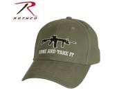Rothco Come and Take It Deluxe Low Profile Cap, Rothco deluxe low profile cap, Rothco come and take it cap, Rothco low profile cap, Rothco cap, Rothco caps, come and take it, deluxe low profile cap, deluxe low profile caps, come and take it cap, come and take it caps, low profile cap, low profile caps, hat, hat, come and take it hat, low profile hat, low profile ball caps, ball caps, low profile ball cap, tactical ball cap, tactical ball caps, olive drab ball cap, olive drab hat, Molon labe, 2nd amendment, 