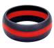 thin red line, thin red line firefighter, red thin line, firefighter, fire department, thin red line wedding ring, thin red line wedding band, thin red line ring, thin red line jewelry, firefighter wedding band, silicone wedding band, silicone wedding ring, rubber wedding bands, rubber wedding rings, mens silicone rings, mens rubber wedding bands, workout wedding rings, flexible wedding ring, work wedding rings, mens rings